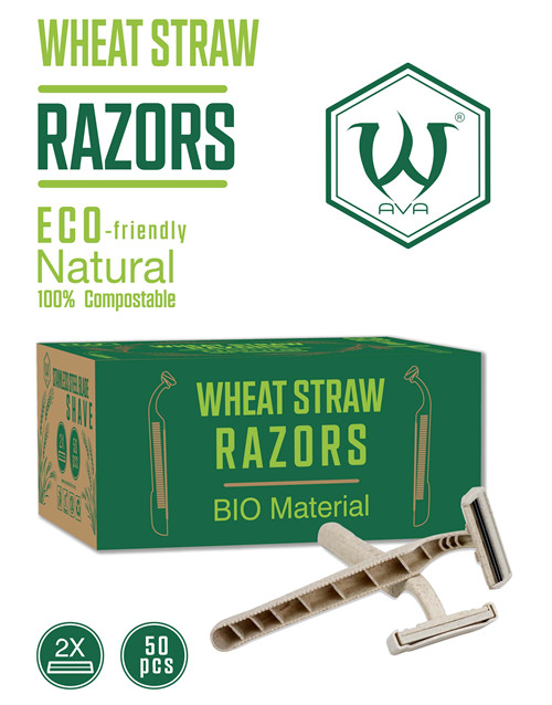 AVA NEW ECO-Friendly 2 Layer Razors